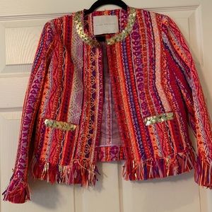 Colorful designer jacket